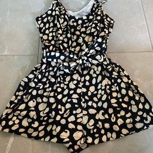 Townsen Romper / medium / black/cream